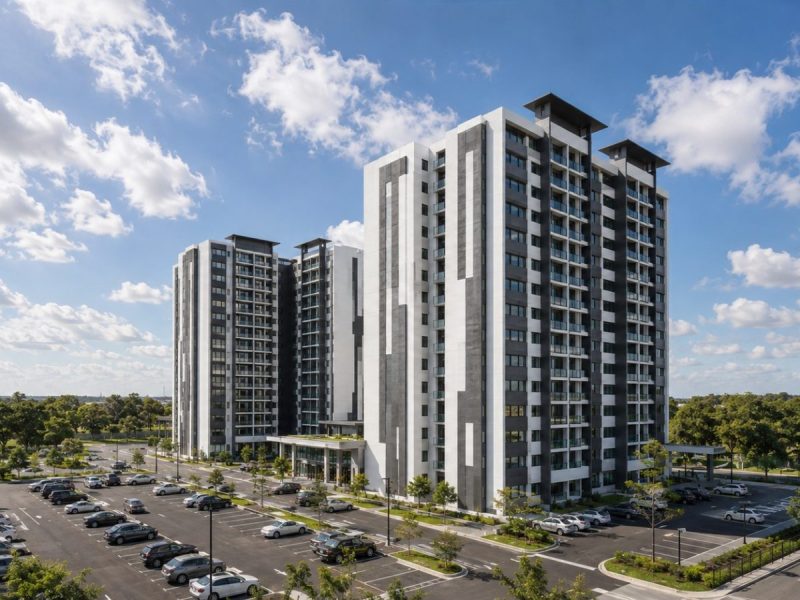 Revival of Stalled Project - 2 Blocks 17-Storey Medium-Cost Apartments (404 Units), Guarded and Gated Community